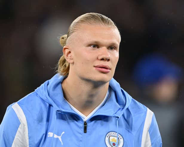 Erling Haaland is the cover star for the EA Sports FC  24 game