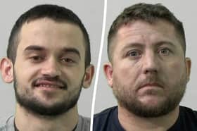 Cops discovered a massive stash of cannabis hidden in a derelict building in Alnwick, Northumberland, with about 600 plants being grown in several rooms.
Two Albanian men found in the three-storey property have been jailed for six months each - Klajdi Shehu, 23, left, and Klajdi Miraka, 33