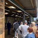 Jeremy Clarkson’s Diddly Squat Farm draws massive queues.