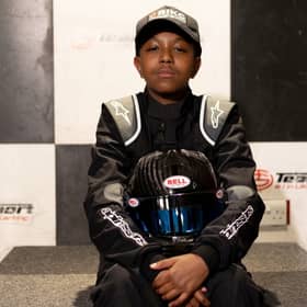 Boy, 12, tipped to be future F1 champion.