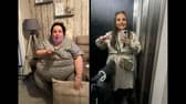 Anastasia Morris has lost 11st 10lb and celebrated with a trip to Disneyland.