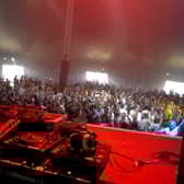 Jorge Jaramillo performing live at Creamfields 2007 at Daresbury Park in Cheshire. 25th August 2007. (Photo by Jules Annan/Avalon/Getty Images)