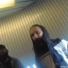 Two drivers who caused death of man in crash arrested at Manchester airport.