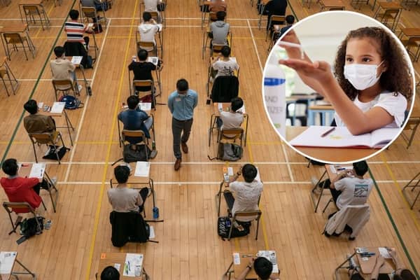 Special measures to make sure students sitting major exams weren't unfairly impacted by the pandemic have gradually slowed down (Photo: National World/Getty/Adobe Stock)