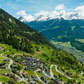 Verbier and the Val de Bagnes in the summer. Credit: Lucia Harrison/Verbier Tourisme