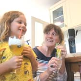 We made mocktails using the SodaStream Art and it was so much fun!