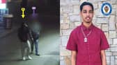 CCTV shows Shawn Seesahai moments before he is murdered by boys, 12.
