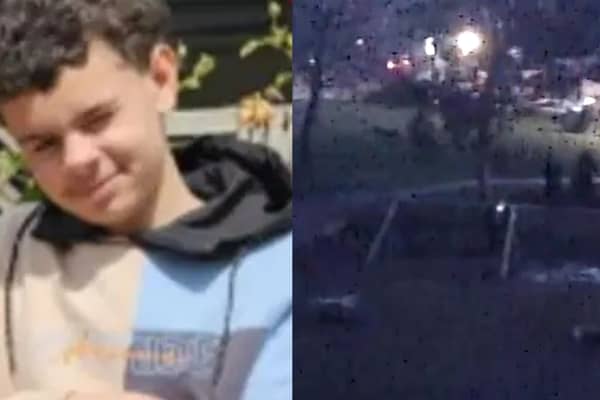 Darrian Williams, 16, was fatally stabbed in the back.