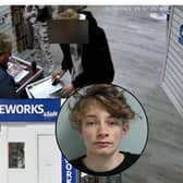 Caught on CCTV: Chilling words as teen is sold fireworks used to kill pensioner