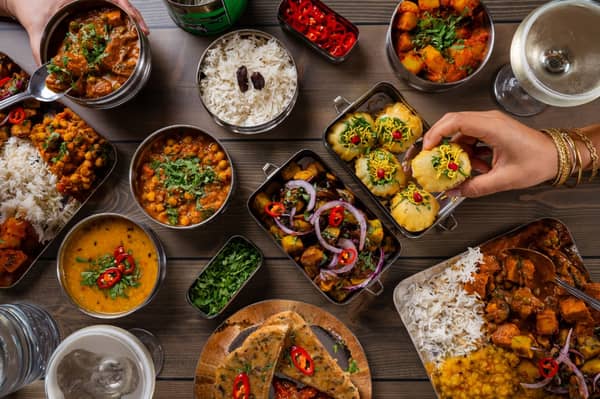 Mowgli Street Food's Christmas Feasting Menu. Credit: Mowgli