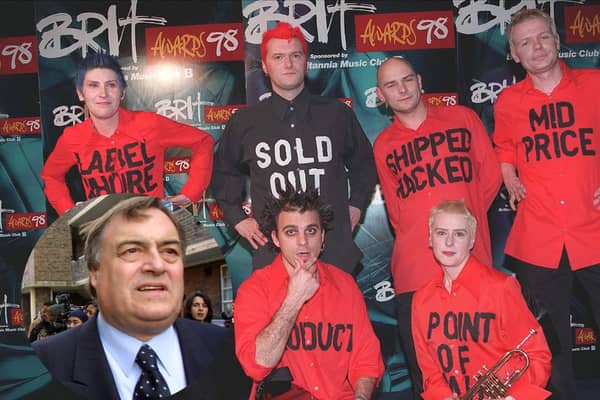The late John Prescott and the 'fracas' that occurred at the 1998 BRIT Awards. The former deputy prime minister has died at the age of 86 overnight. 