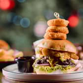 Santa’s Smashed Burger makes an appearance on the festive menu 