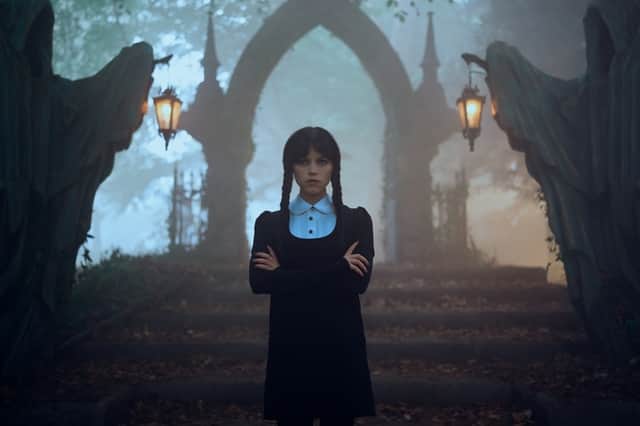 Jenna Ortega in Wednesday season two. Photo: Netflix