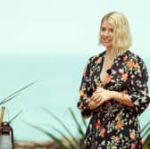 Holly Willoughby in Celebrity Bear Hunt