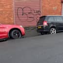 A sinkhole has opened in South Shields on Monday morning