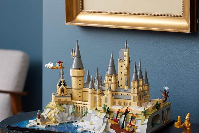 There's so much detail in the Hogwarts set