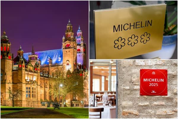 The Michelin Awards 2025 ceremony is being held at Kelvingrove Art Gallery and Museum in Glasgow.
