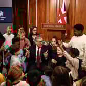 Young journalists questioned the Prime Minister at the heart of Westminster 
