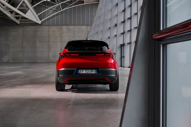 The rear end is certainly distinctive