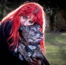 Linzi McLean from Chorley believes her lovely 22-year-old pet Staffy Sasha could be Britain's oldest dog