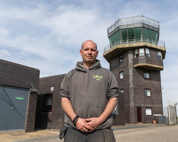 Owner of The Tower, William Roughton, purchased former RAF bombing range RAF Wainfleet in 2014. 