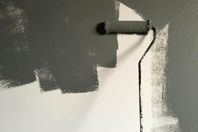 Be sure to cover any scuff marks on your walls with some fresh paint if you're selling your house