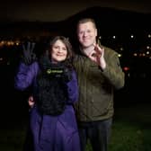 Omaze Million Pound House Norfolk winner Victoria Curtis-Cresswell with husband Dale.