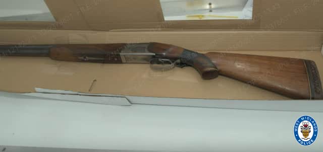 Shotgun found in Mercedes as gunman jailed