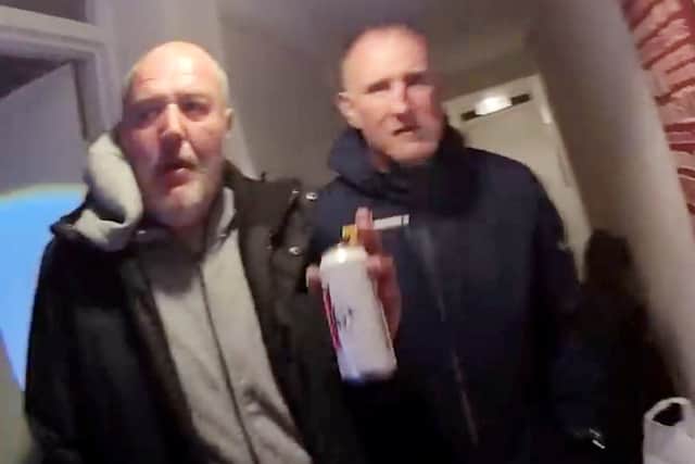 Council members tracked the stolen gorilla and alerted police who attended a property, where they found Rumley, O'Brien, and the stolen gorilla in a bedroom.