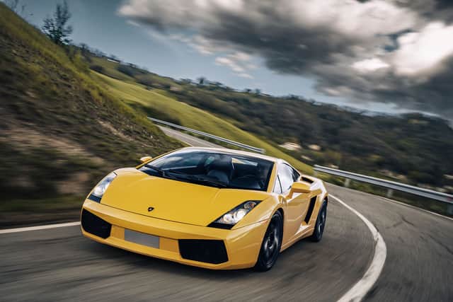 Spend just £36 and you could be piloting a Lamborghini for three laps