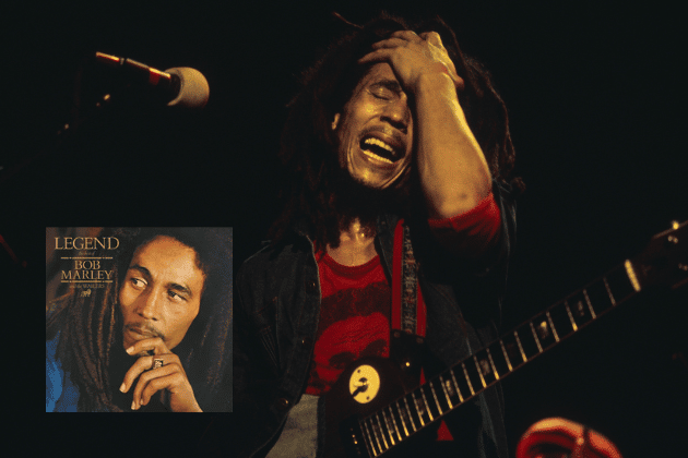 Bob Marley's incredible body of work was compiled into 'Legend,' becoming a firm favourite for vinyl collectors.