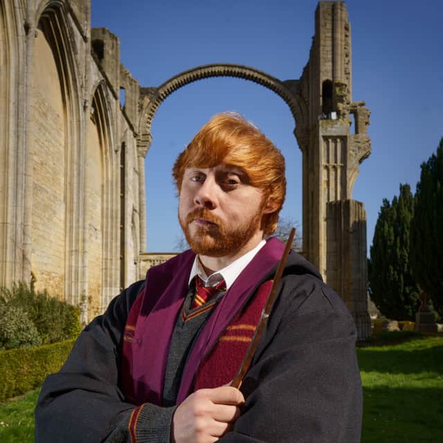Lewis Parker from Spalding, near Peterborough, who looks like Rupert Grint.