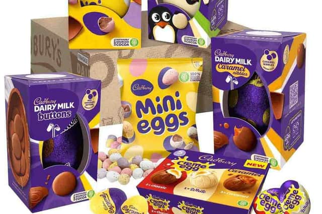 Family Easter Egg Chocolate Box