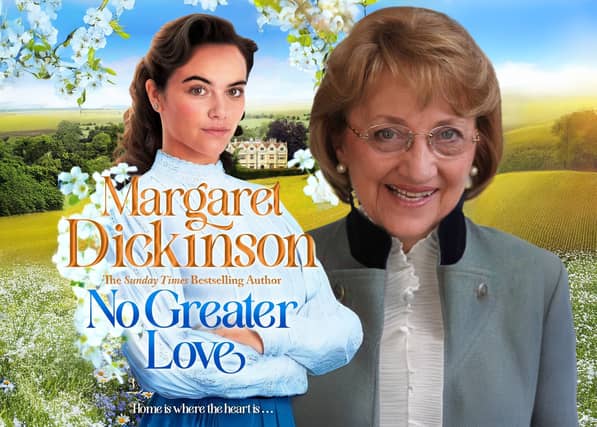 Best selling author Margaret Dickinson chats to us about her new tear-jerker No Greater Love