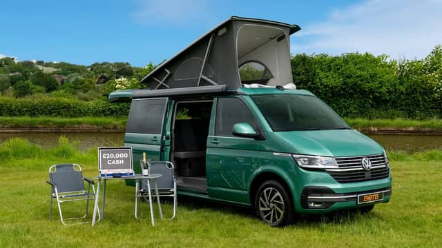The VW California Ocean is perfect for outdoor living