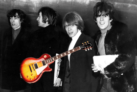 A guitar once thought to have been lost for over 50 years, owned by The Rolling Stones, has been discovered as part of a collection at a New York art museum.