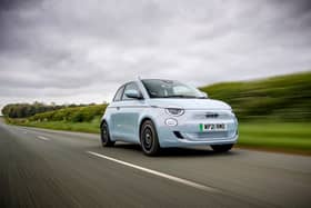 The 500e is bigger than its petrol predecessor - not by much, but it does make a difference