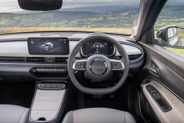 The interior is basically the same, but there's a bit more standard kit