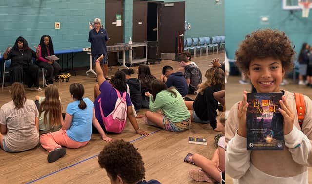 The former principal launched summer Ellie Ment reading programme in Charlotte County, Florida