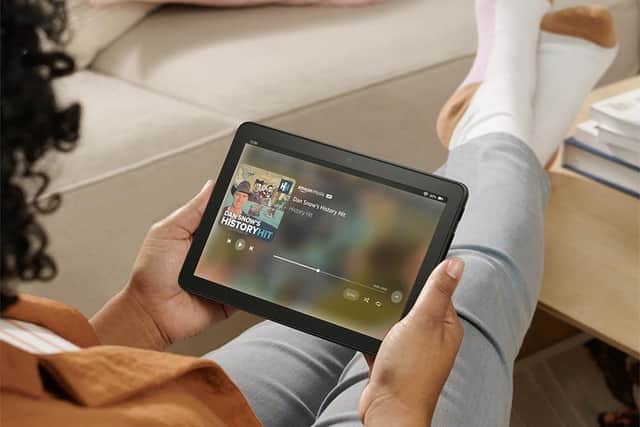Amazon's tablets are ideal for consuming content on