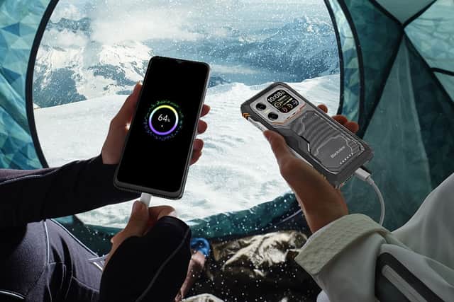 Reverse charging is a clever touch - because it turns the phone into a power bank