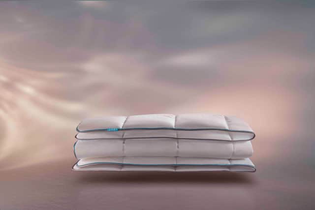 The Hybrid Duvet strikes a perfect balance between warmth and a cool surface