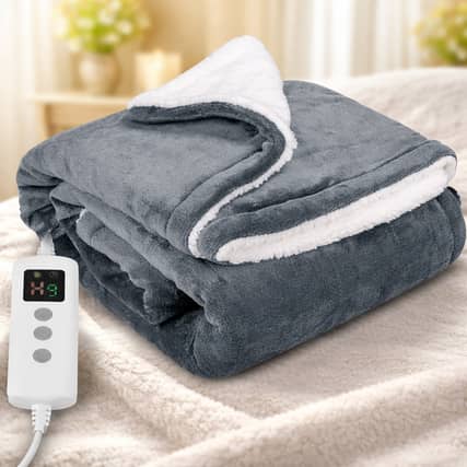 Amazon's heated throw has fallen to its lowest price yet - and it's a great late-season bargain