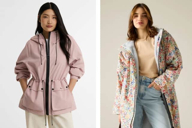 Barbour Dovecragg Waterproof Jacket £249 and Regatta x Cath Kidston Cream Harmony Ditsy print