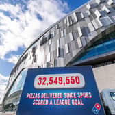 More than 32 million pizzas have been delivered by Domino's since Spurs last scored
