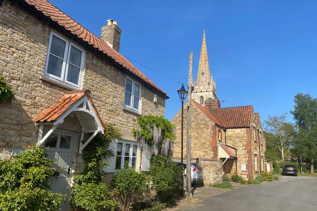 Coleby village in North Kesteven