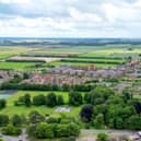 Drone images like this one show the potential that the vacant and disused land within the Old Sidings area holds, including Sleaford’s Bass Maltings which is also being included in the emerging masterplan.
