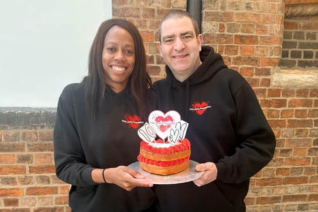 Charity co-founders, Lee and Lorraine Lewis.