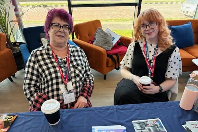 Sherrin and Jessica from Citizens Advice Mid Lincs