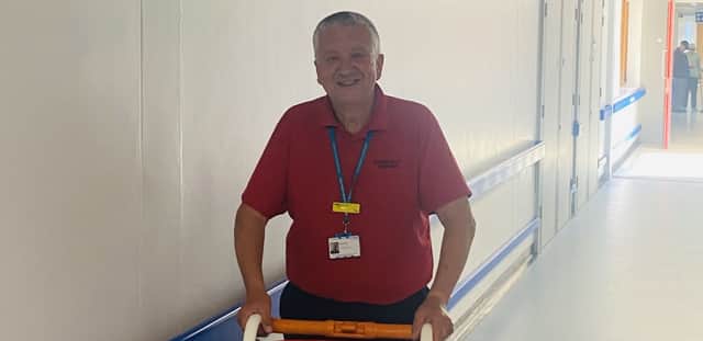 Neil Landry - porter at Lincoln County Hospital